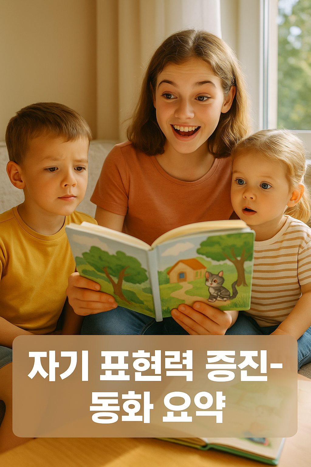 동화 요약, 자기 표현력 증진