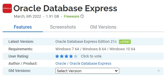 Oracle-Database-Express