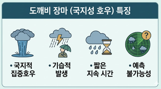 도깨비 장마(국지성 호우)