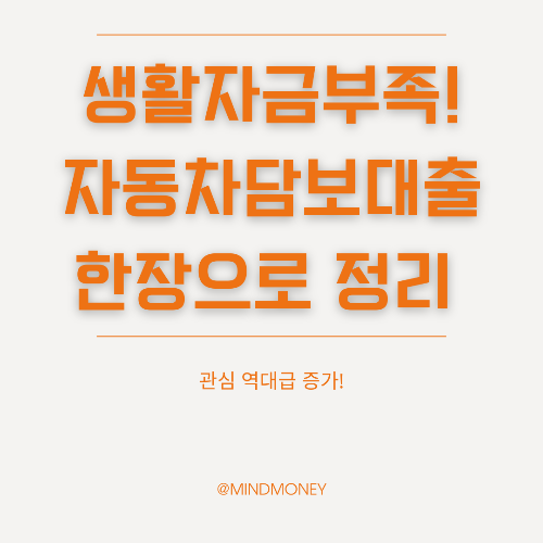 자동차 담보 대출