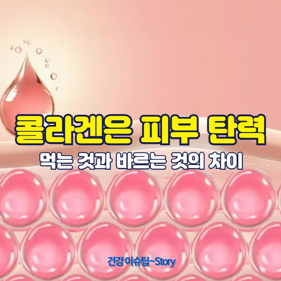 콜라겐으로 피부 좋아지는 비밀