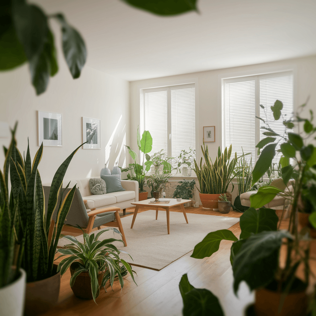 실내 공기정화 식물 TOP 7