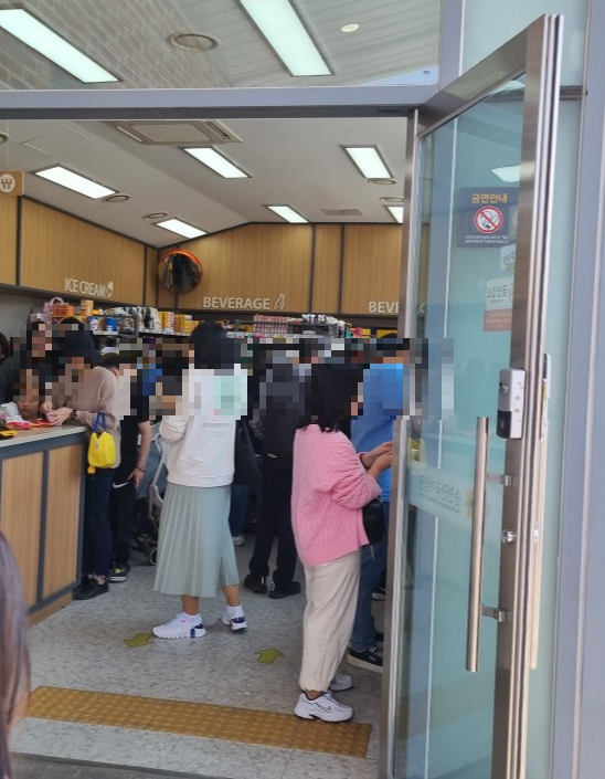 순천만 국가정원 동문 편의점 (주차장, 매표소, 편의시설)_24년4월10일 기준 사진