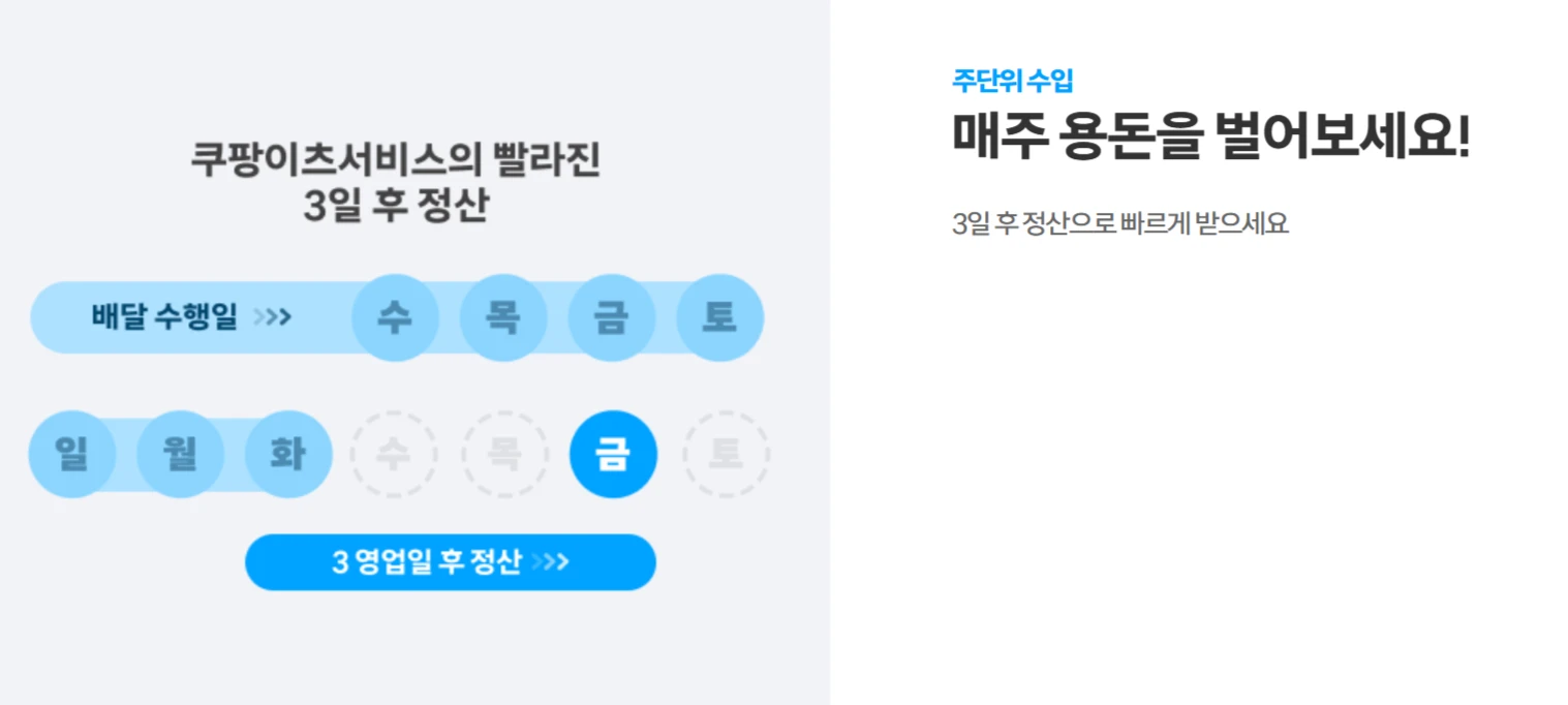 쿠팡이츠 배달파트너 알바