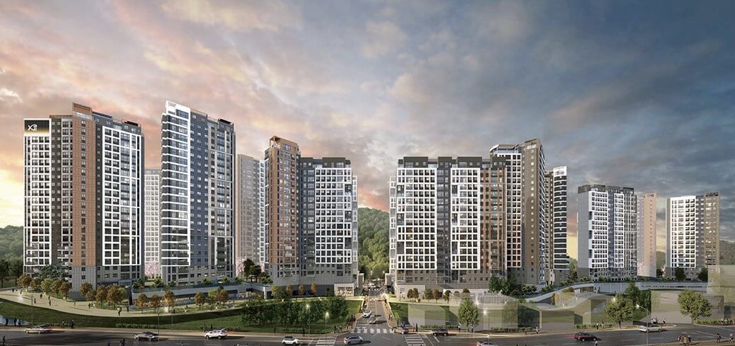 오포자이 오브제 조감도