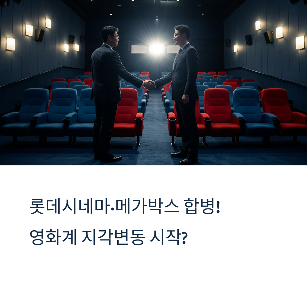 롯데시네마 메가박스합병 썸네일