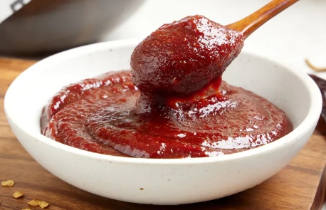 한국의 떡 종류 떡꼬치-고추장