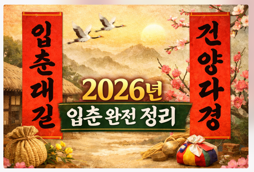 2026년 입춘