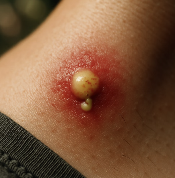 손톱 밑 세균의 습격, '2차 감염'