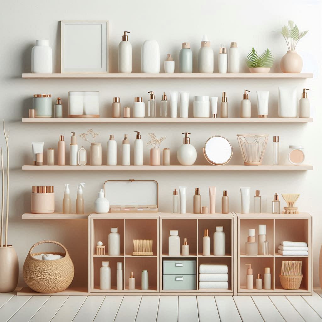 피부,체형관리 샵 배경