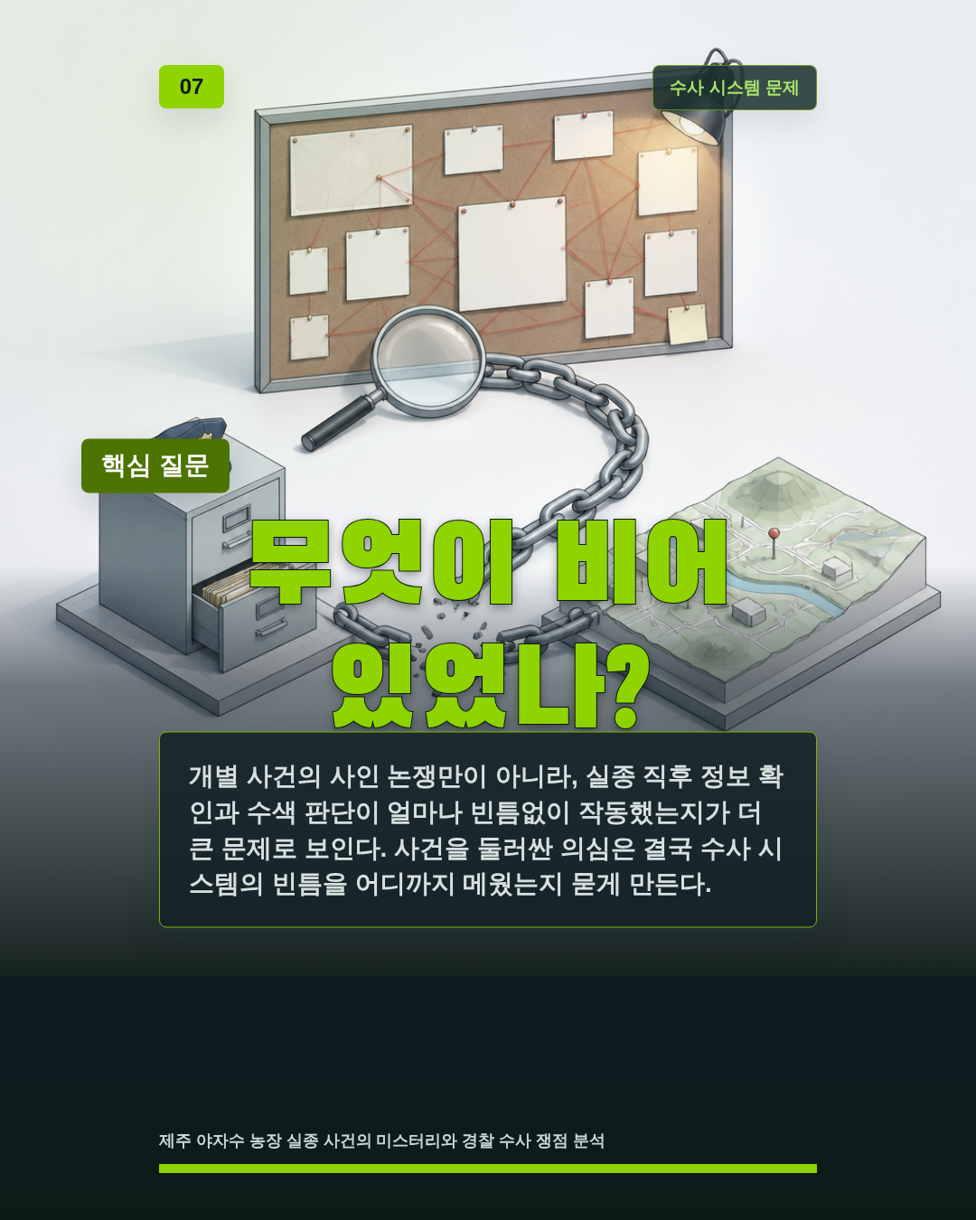 100일 만의 미스터리