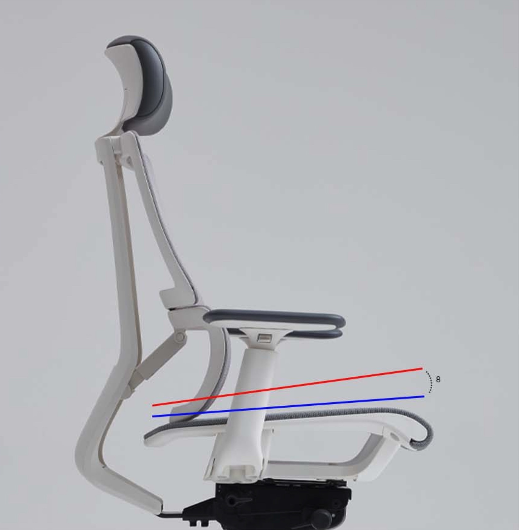 센타르 G2 Air 의자 포워드 틸팅 럭킹