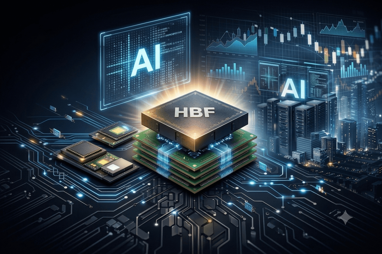 AI 차세대 메모리 기술 HBF 반도체