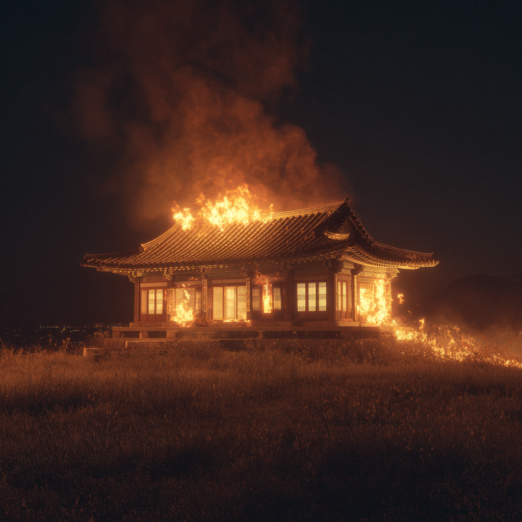 집에 불이 나는 꿈 해몽