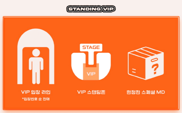 2024 리스펙 페스티벌 VIP 스탠딩존 구매 혜택