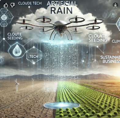 인공강우 - 미래형 비즈니스 될까? 관련 사진