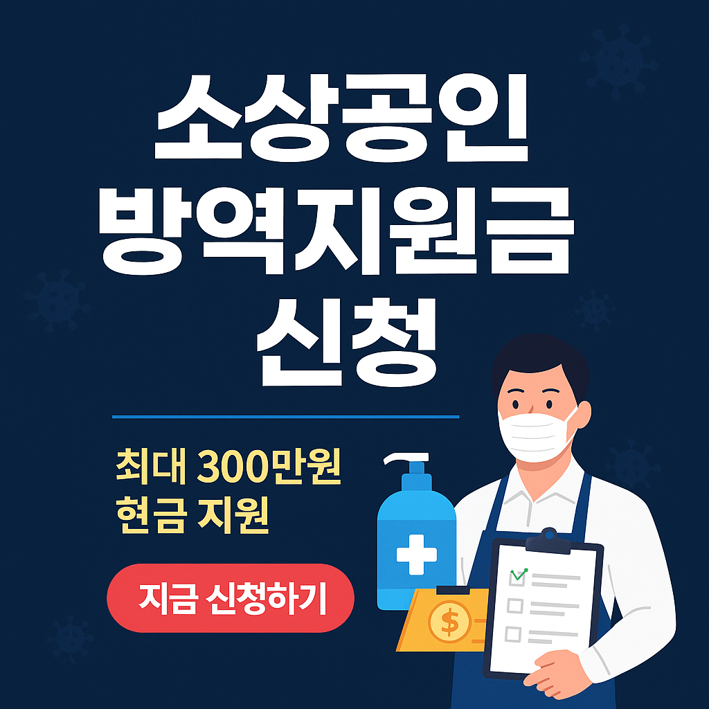 소상공인 방역지원금 신청