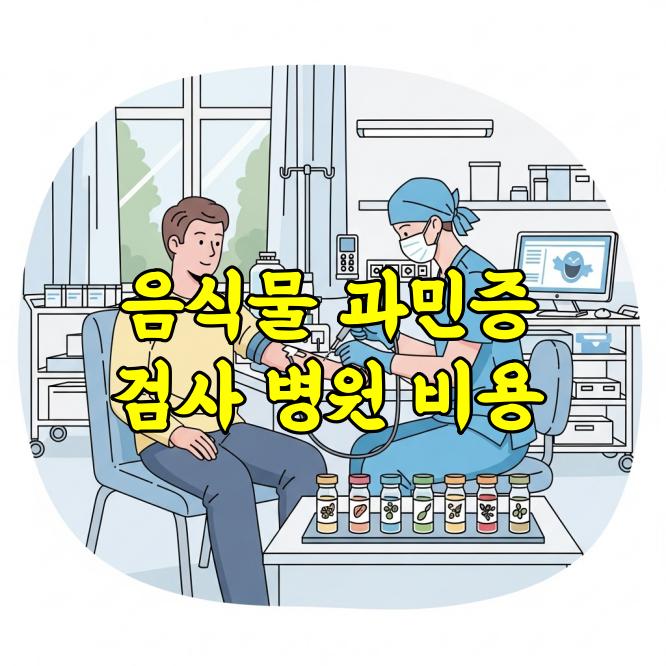 음식물 과민증 검사 병원, 비용, 진료과