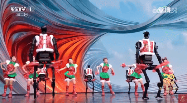 중국 휴머노이드 로봇 공연