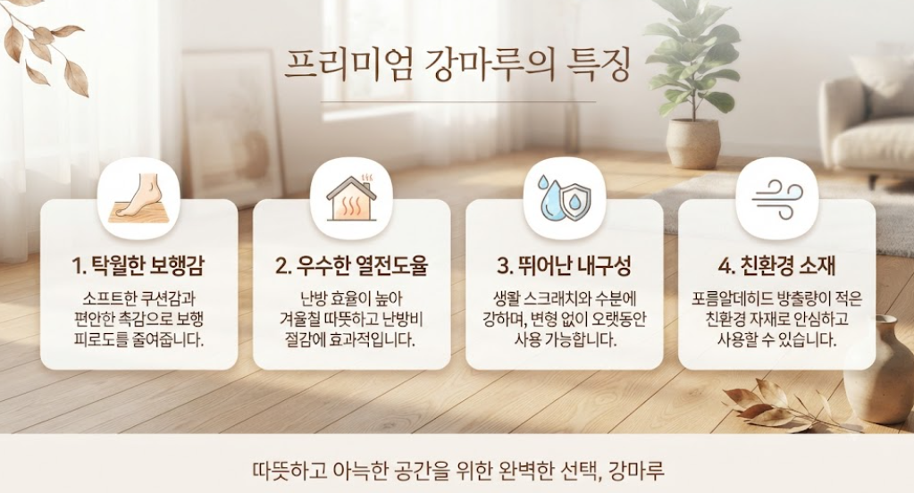 강마루 포세린타일