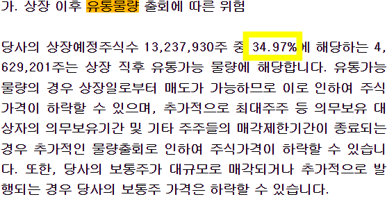 에이럭스 상장일 유통 가능