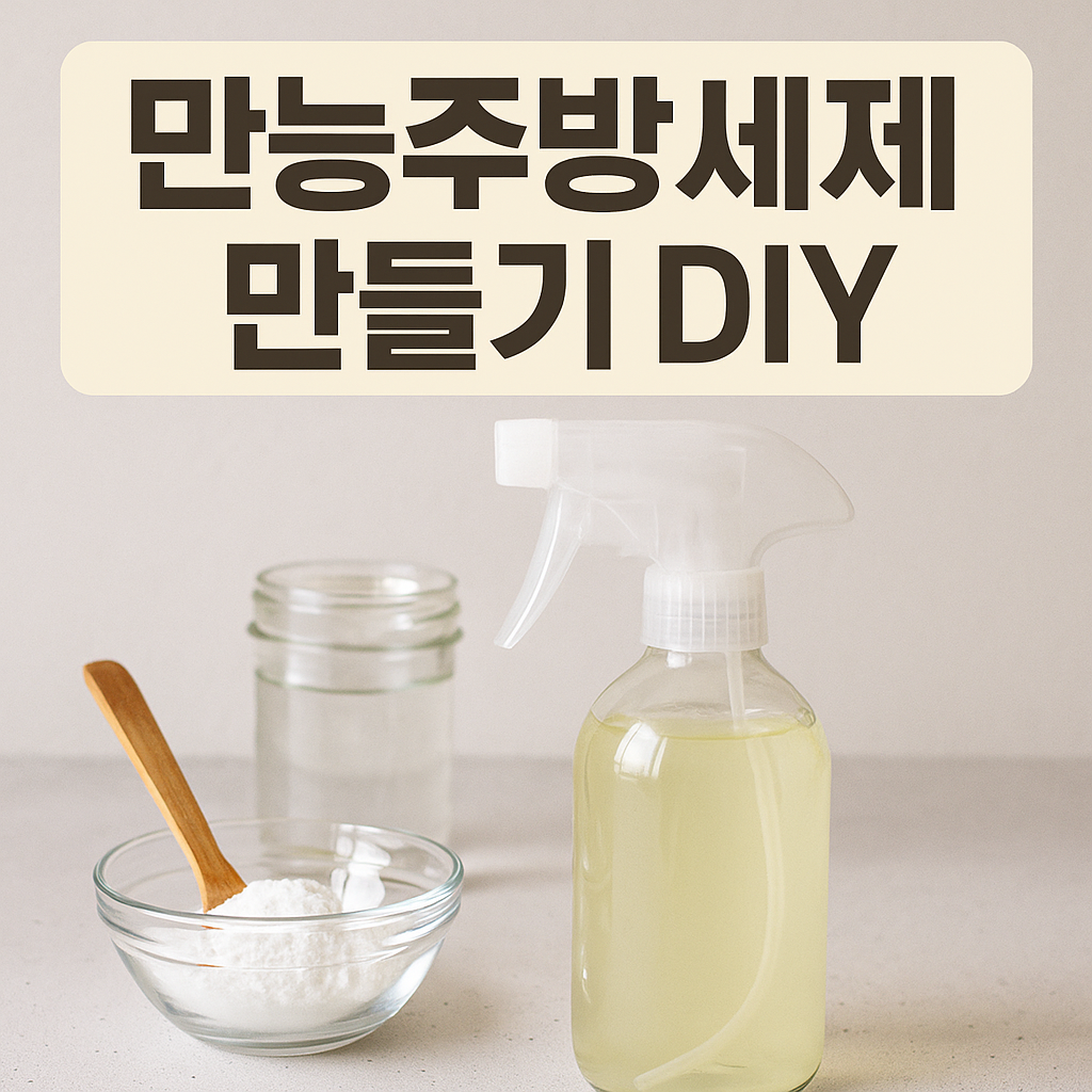 만능 주방세제 만들기 DIY