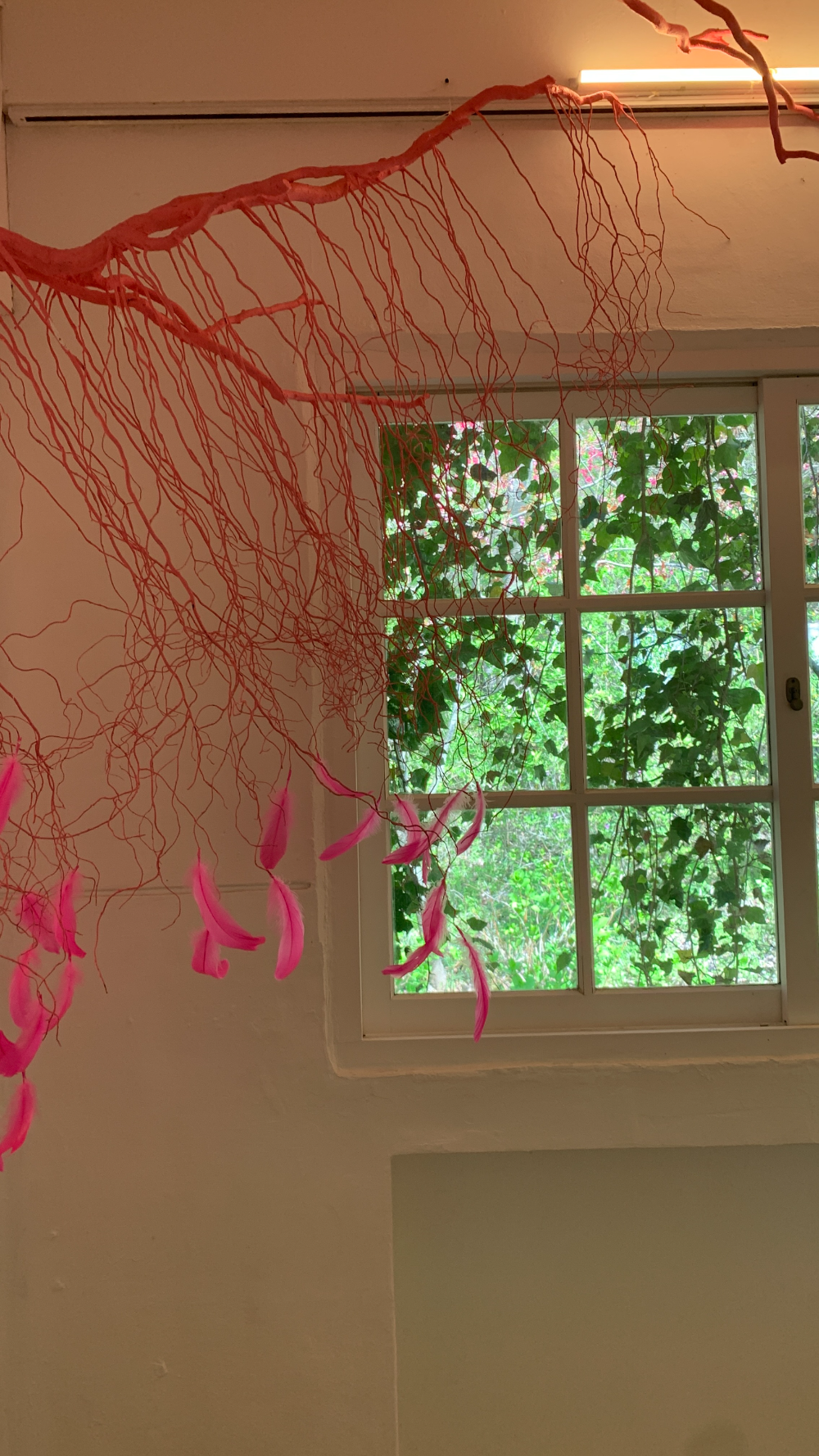 당진 아미미술관 핑크 나뭇가지