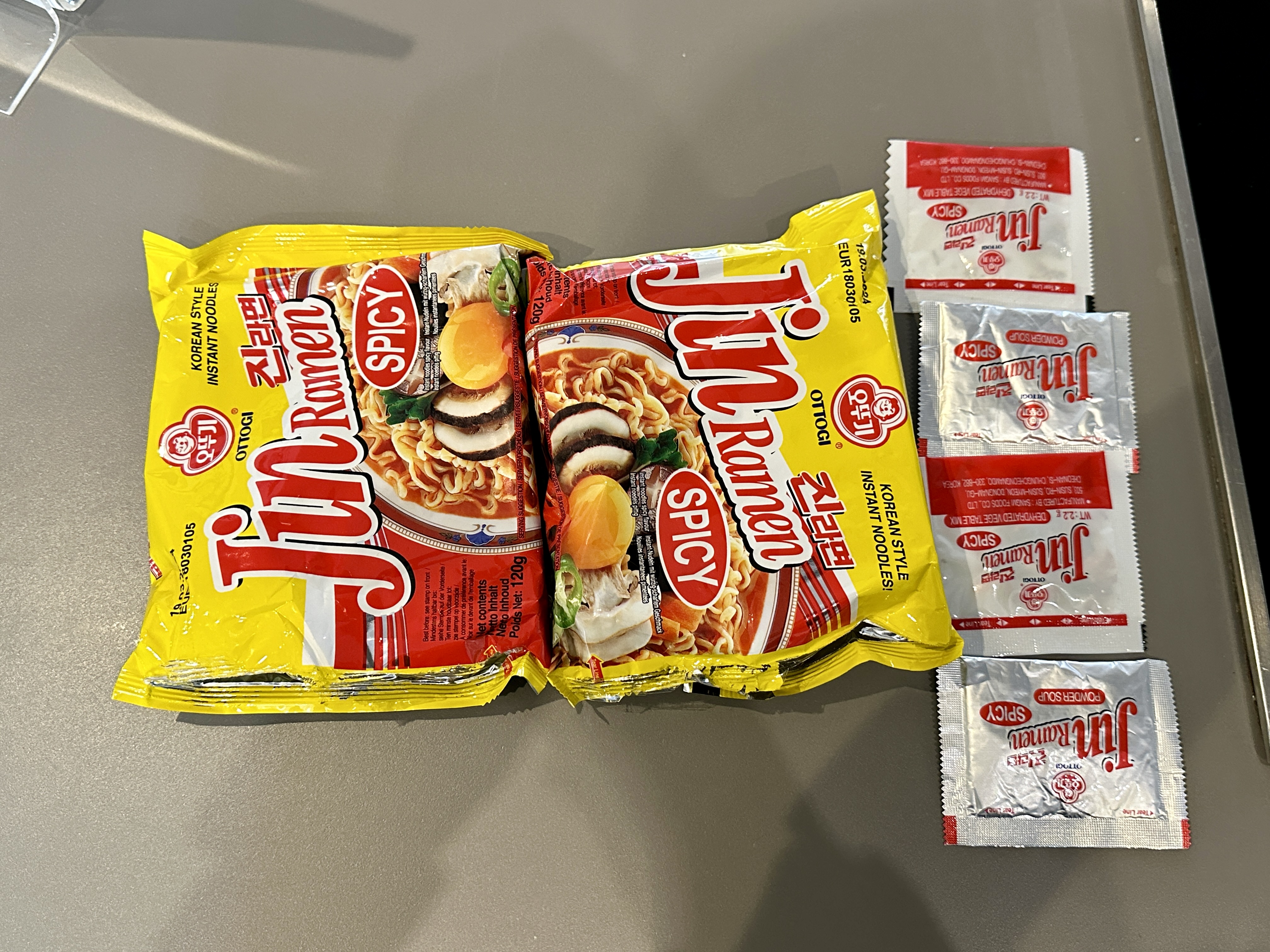 외국에서 산 진라면