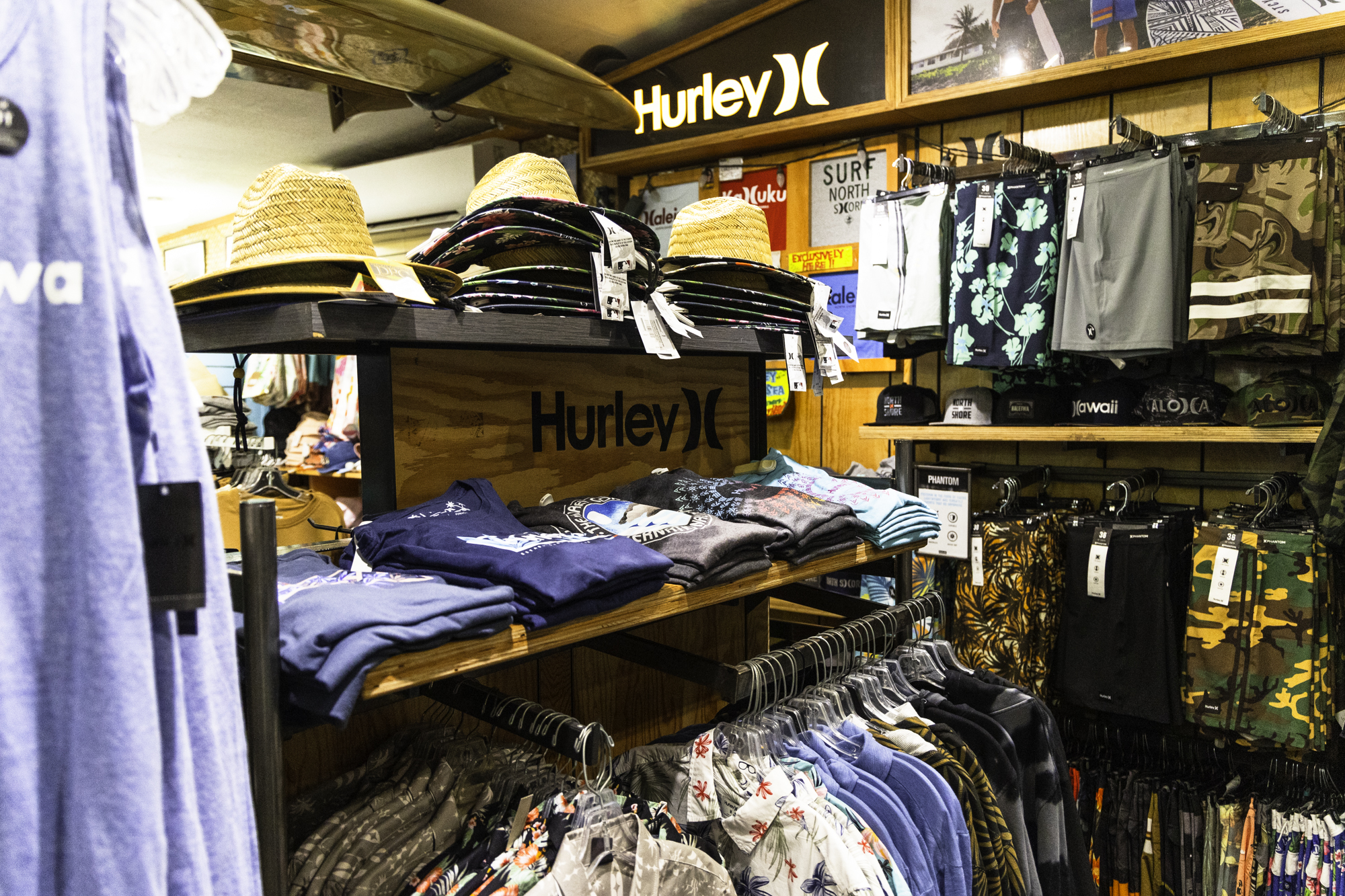 하와이 록시, 헐리, 립클, 오닐