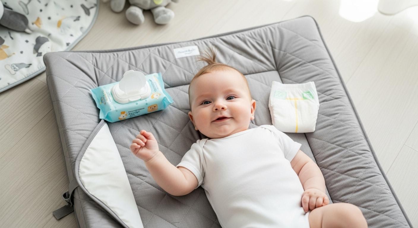 휴대용 기저귀매트