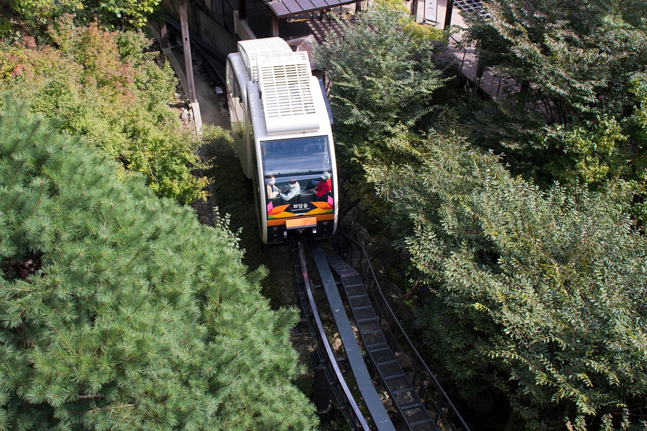 화담숲 모노레일