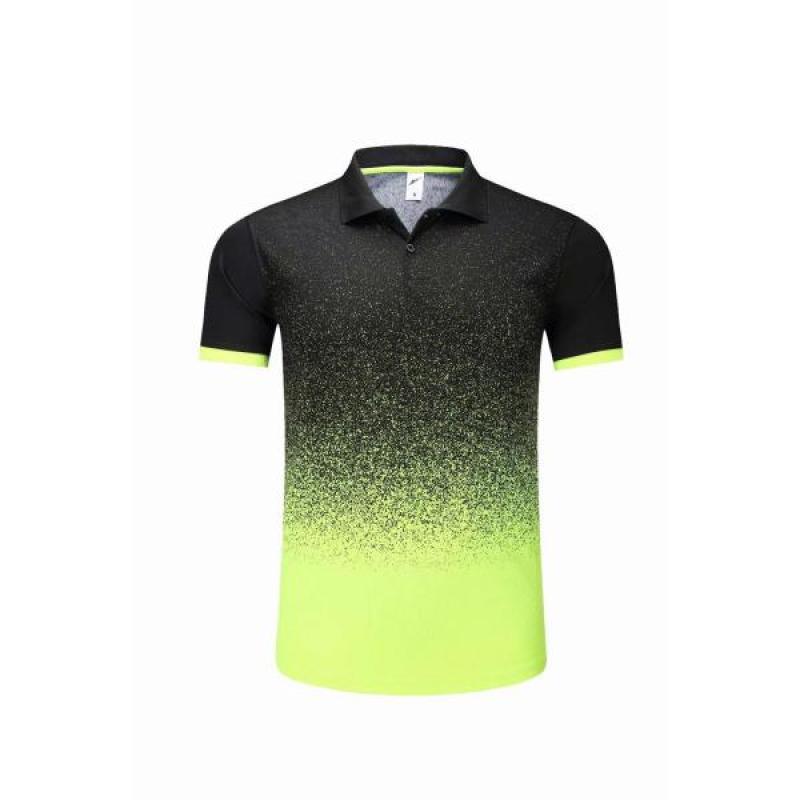 1805 녹색 티셔츠 폴로 셔츠 검정색