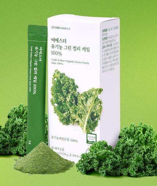 여에스더 유기농 그린 컬리케일