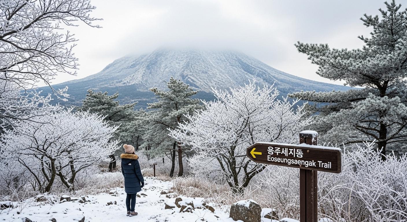 제주 겨울여행 4박5일코스 추천