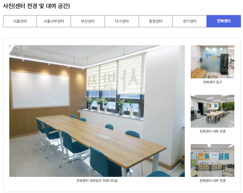 중장년 내일센터신청 방법 및 위치