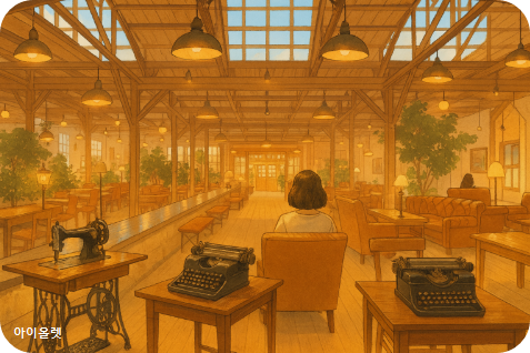 ‘근대 유산’과의 공존 – 단순한 카페가 아니다