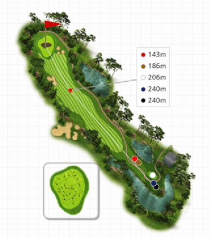 웨스트 코스 6 Hole