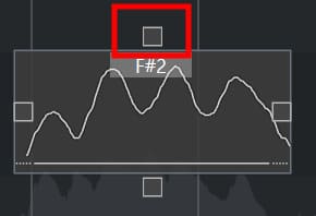 피치 곡선 조정