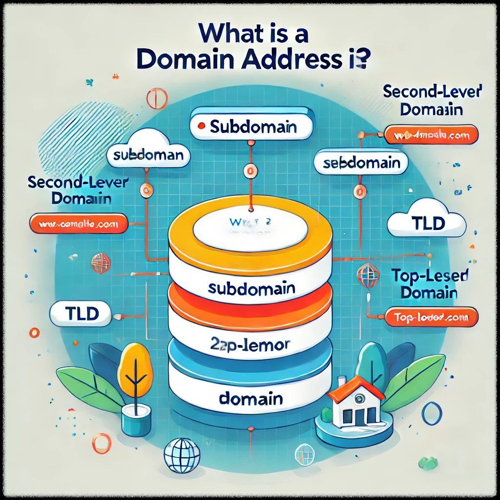 도메인 주소의 구조