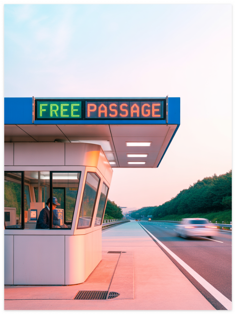 통행료-무료