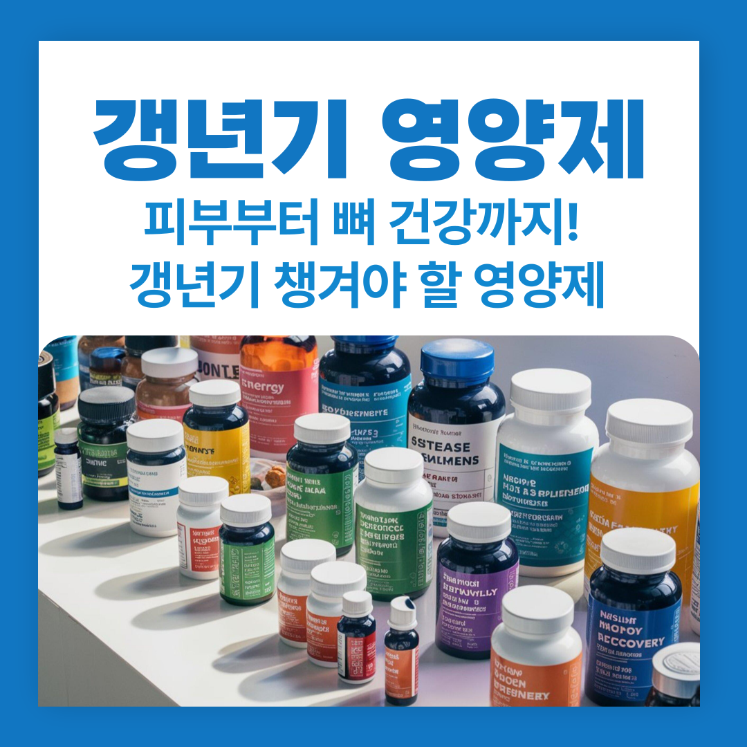 갱년기 영양제