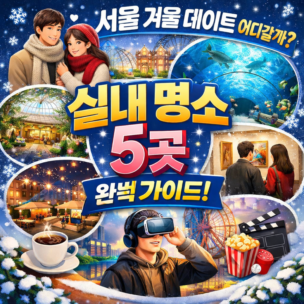 크리스마스 완벽 데이트를 위해 꼭 가야 할 두 곳 확인하러 가기