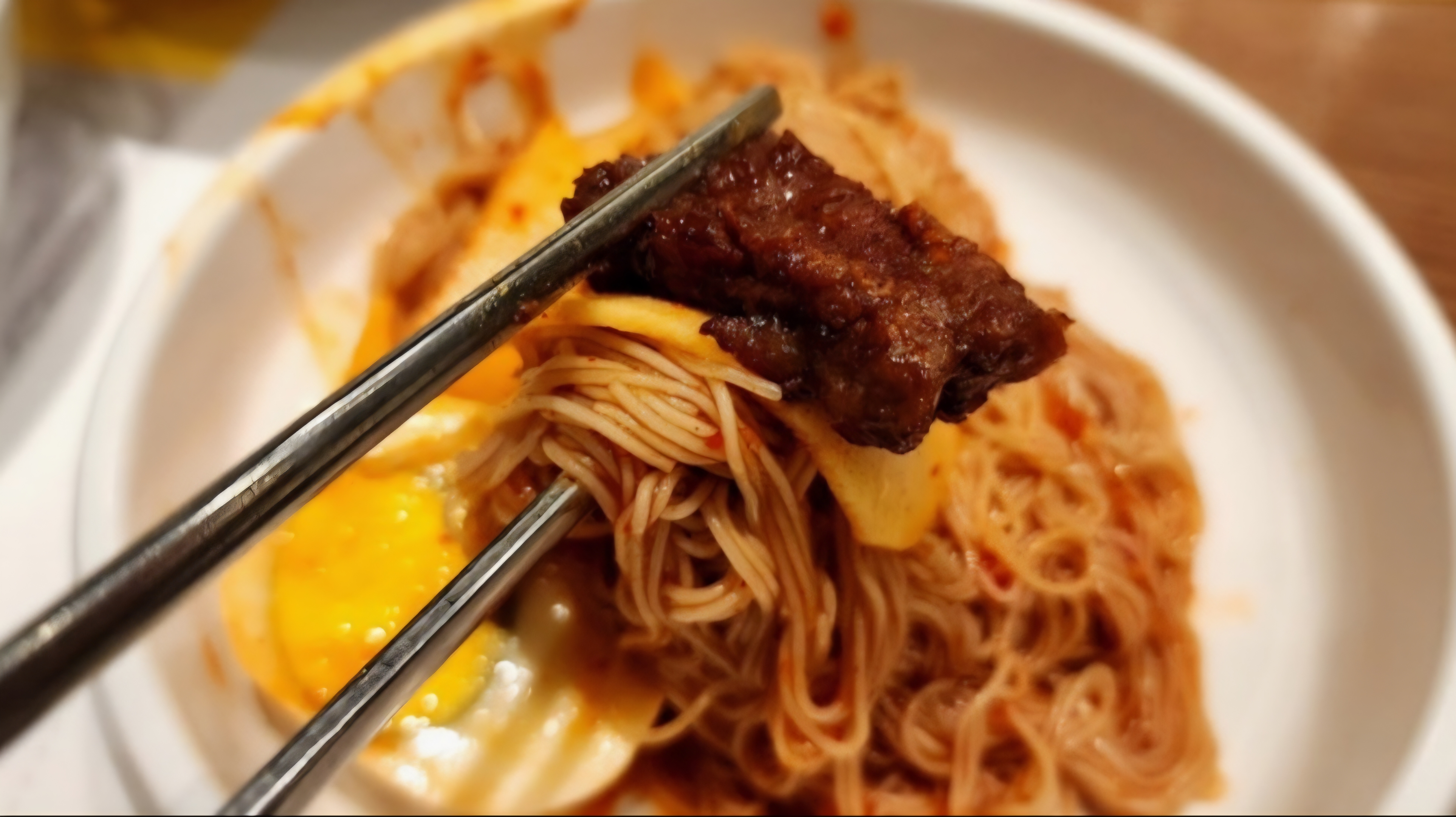 훈장골 돼지갈비 냉면 조합
