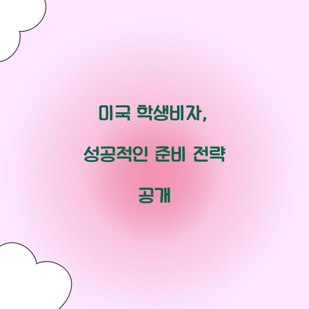 미국 학생비자