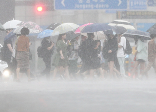 2025년 장마 기간