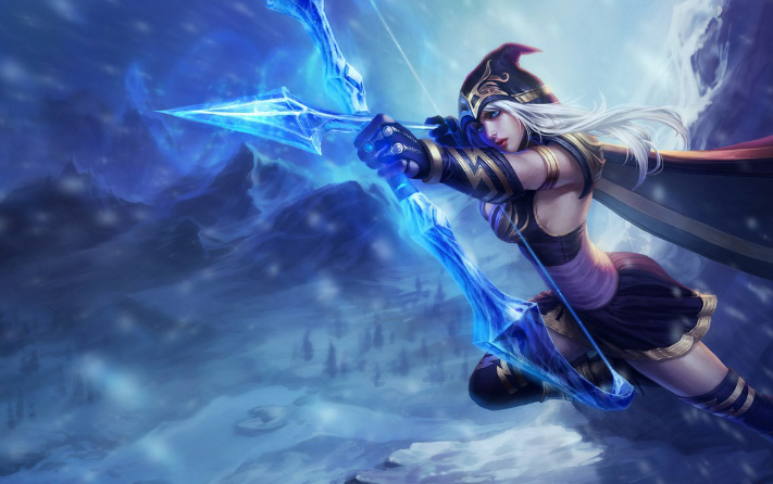 리그오브레전드(LOL) 챔피언 '애쉬' 원거리 딜러