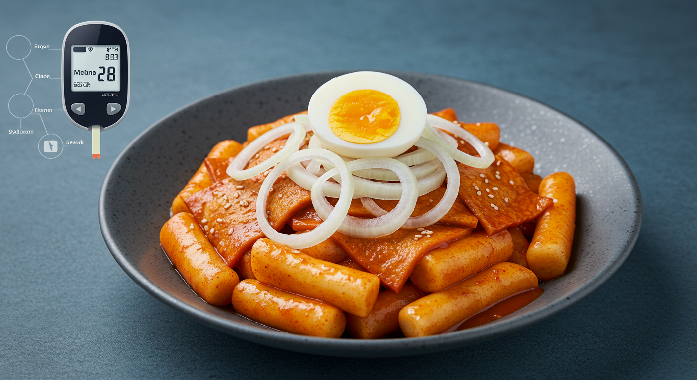 떡볶이 먹고 혈당 걱정될 때? '이것' 하나로 해결하는 방법!
