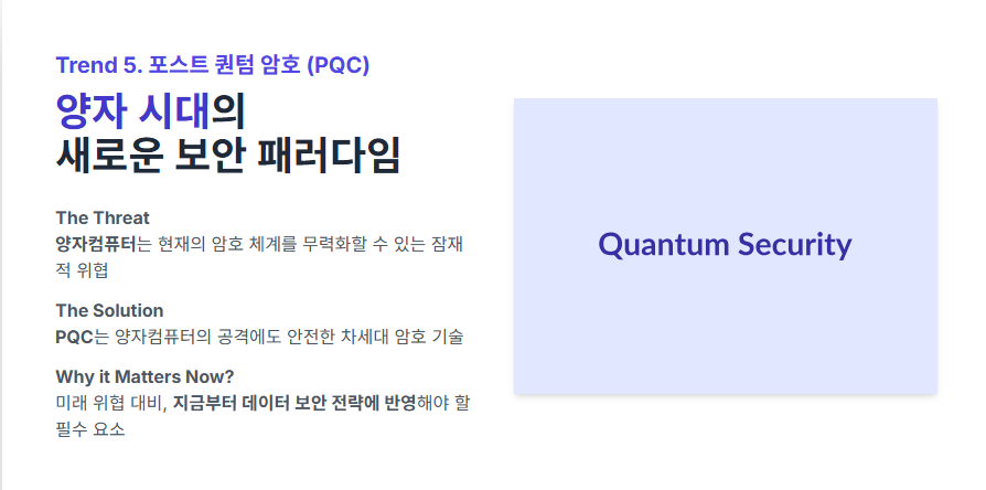 기존의 일반 자물쇠가 깨져있는 모습과, 복잡한 양자 궤도 형태로 디자인된 새로운 디지털 자물쇠가 안전하게 잠겨있는 모습을 대비시킨 이미지.