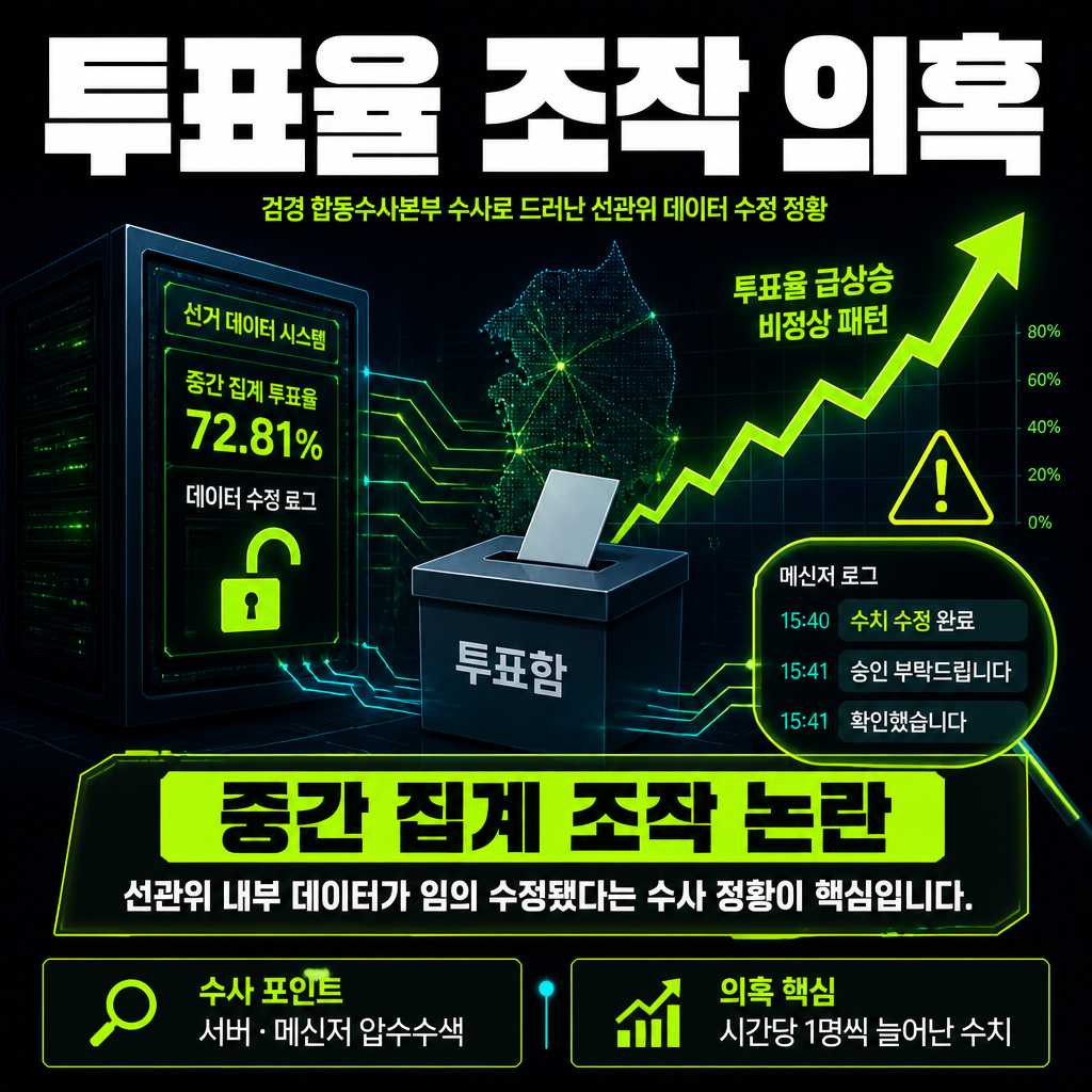 투표율 조작 의혹