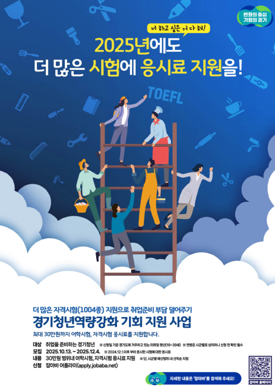 경기도 청년 지원 사업 역량강화 기회 지원 추가모집! 최대 30만원 챙겨요!